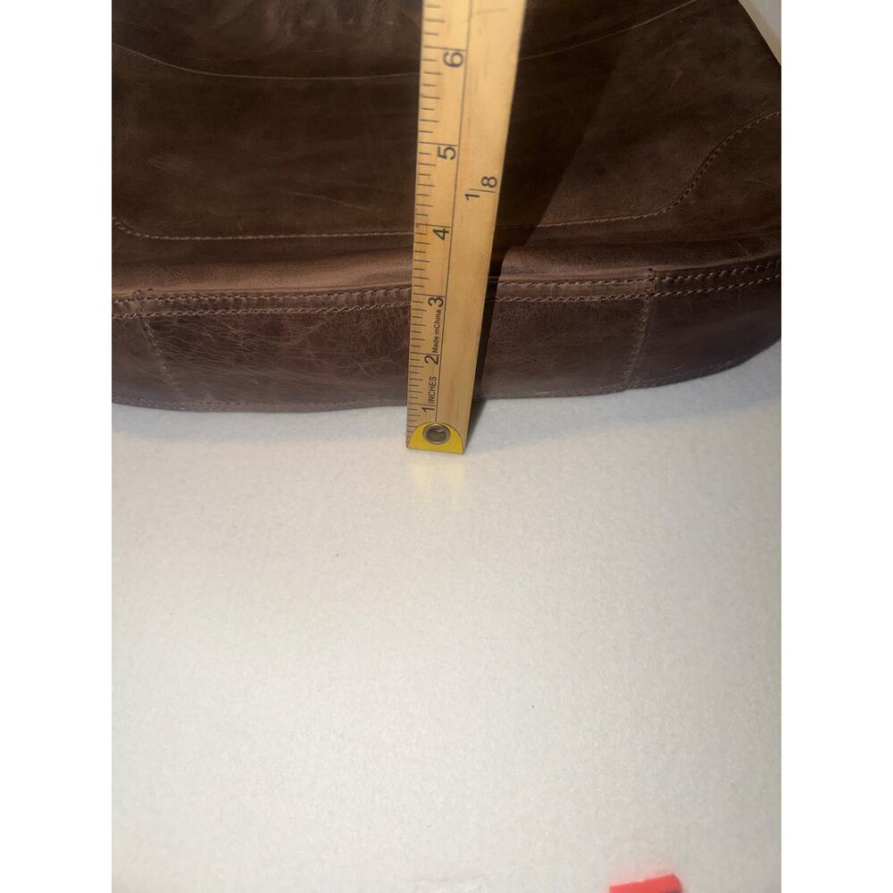 FRYE Mellissa zip boho large leather purse - Picture 6 of 16